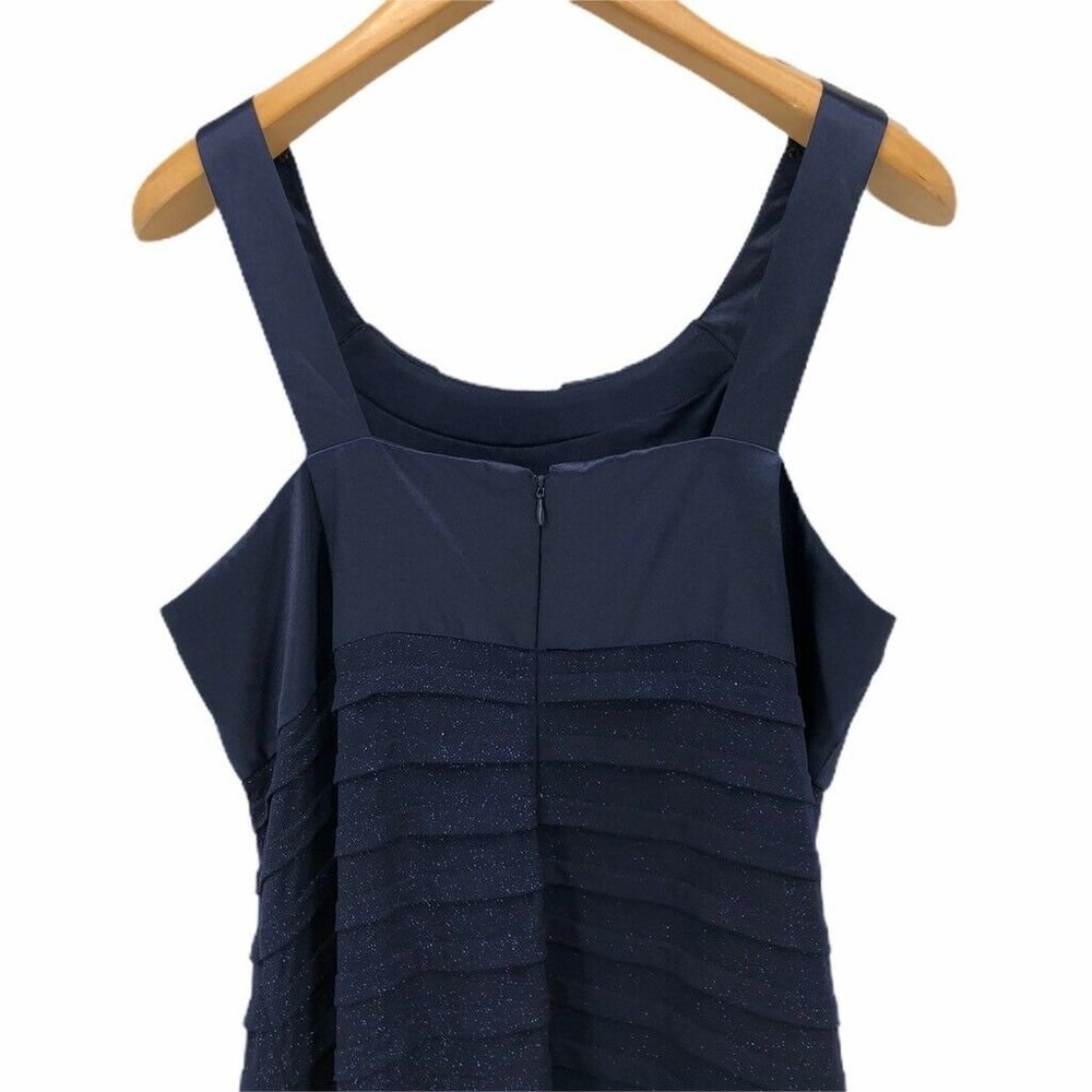 R&M Richards Womens Sheath Dress Blue Sz Plus 16 W - Picture 5 of 8